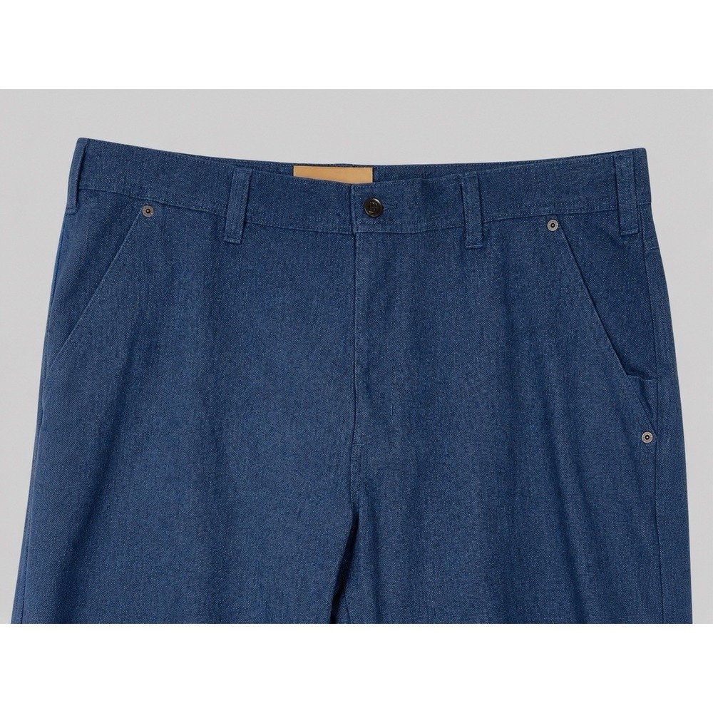 Patagonia Iron Forge Hemp Canvas 5-Pocket Pants Stone Blue Mens 40X34 Tall - Picture 2 of 8